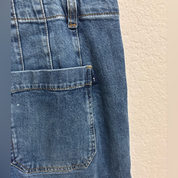 Anthropologie Pilcro the skipper high rise wide leg cropped Jean - Picture 4 of 9